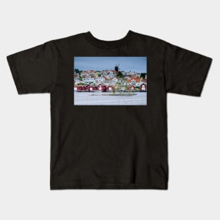 Fiskebackskil Fishing Village, Sweden Kids T-Shirt